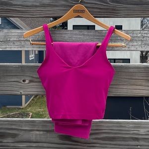 Lululemon Sonic Pink Align Set